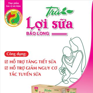 CỐM LỢI SỮA BẢO LONG - Hộp 20 gói x 5g