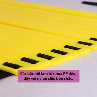 Thang dây thể thao tập thể lực, tăng cường sức mạnh cho các môn bóng đá, bóng rổ, GYM, thang dây rèn thể lực 249 SPORTS