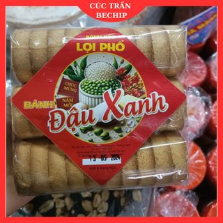 COMBO 2 gói (1 gói 30 miếng) Bánh đậu xanh nướng Quảng Nam thơm ngon, bùi béo, giòn ngon khó cưỡng (300g/1 gói) - CTB763