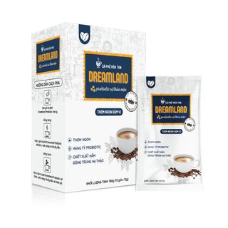 Cà phê thảo mộc DREAMLAND Probiotic - Hộp 15 gói x 12g giá sỉ