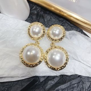 Bông Tai Nữ Gắn Ngọc Trai Nhân Tạo Kiểu Hàn Quốc Xinh Xắn