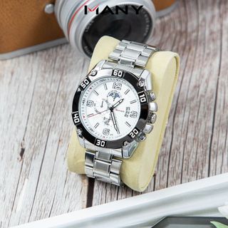 Đồng Hồ Nam Cafuer 292 Mặt Trăng Huyền Ảo, chống Nước MANY