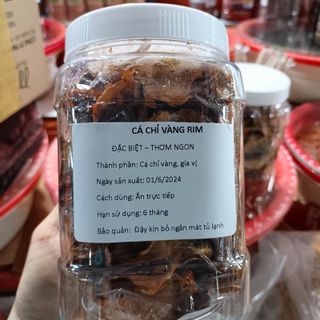 Cá chỉ vàng rim ăn liền thơm thơm cay cay, ngọt ngọt, ăn là mê, đưa cơm hộp 250g - CTB631