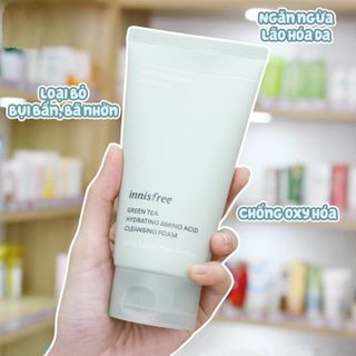 Sữa Rửa Mặt Trà Xanh InnisfreeGreen Tea Cleansing Foam( Mẫu Mới )