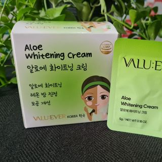 ALOE WHITENING CREAM 5G - KEM DƯỠNG TRẮNG LÔ HỘI DẠNG GÓI 5G giá sỉ