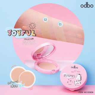 Phấn nền Odbo joyful- kết cấu mịn, mềm