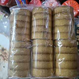COMBO 2 gói (1 gói 30 miếng) Bánh đậu xanh nướng Quảng Nam thơm ngon, bùi béo, giòn ngon khó cưỡng (300g/1 gói) - CTB763