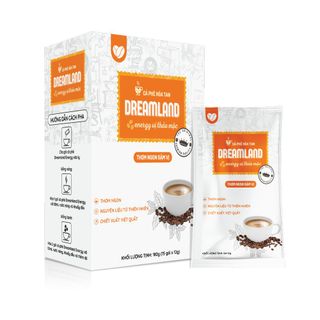 Cà phê thảo mộc DREAMLAND Energy - Hộp 15 gói x 12g giá sỉ