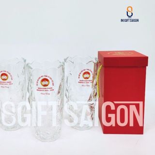 Xưởng sản xuất Bình thủy tinh, Ly thủy tinh in logo