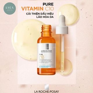 Serum La Roche-Posay B3/B5/C10/Pure Niacinamide 10 & Effaclar Chứa các thành phần thiết yếu, cung cấp đủ ẩm cho da, nuôi dưỡng da chắc khoẻ.