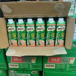 SỮA MILO NẮP VẶN chuyên sỉ. giá sỉ tốt,, THÙNG 24 CHAI 210ML