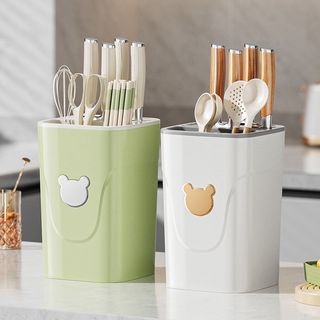 Hộp Đựng Dao Đũa Hình Gấu