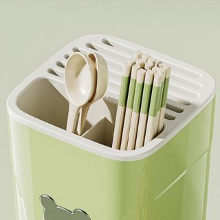 Hộp Đựng Dao Đũa Hình Gấu