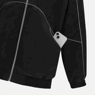ÁO KHOÁC DÙ NAM NỮ 2 LỚP CỔ TRỤ IN NOWSAIGON CHẠY SỌC MÍ VIỀN -HTM FASHION