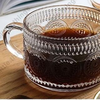 BỘ 6 LY THỦY TINH CHẤM BI 450ML