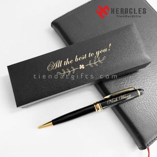 Bút Heracles 006V – Bút bi kim loại khắc tên, logo theo yêu cầu – Tặng kèm hộp giá sỉ