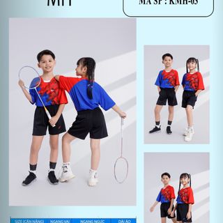 áo cầu lông trẻ em