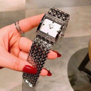 SALE RẺ ĐỒNG HỒ NỮ THỜI TRANG GUE S DÂY MẮT XÍCH BẢNG VUÔNG 2