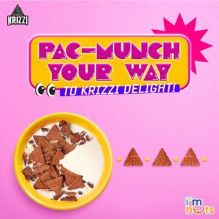 Snack nhân kem Crunchy Pillow Krizzi Indonesia đủ vị gói 50g