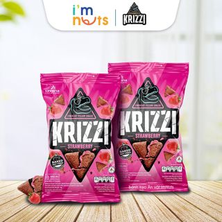 Snack nhân kem Crunchy Pillow Krizzi Indonesia đủ vị gói 50g