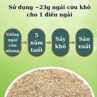 Nhang ngải cứu đuổi muỗi , Hương muỗi an toàn sức khỏe cháy 2 3 tiếng