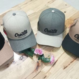 Nón lưỡi trai thêu chữ cre ate CQ