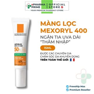 Sữa Chống Nắng La Roche-Posay Anthelios UVMUNE400 Oil Control Fluid Cho Da Dầu Mụn 15ml