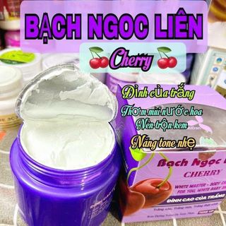 [ chính hãng ] Kem Dưỡng Toàn Thân Đỉnh Cao Bạch Ngọc Liên Cherry 120g ( nhận số lượng đầu trăm )