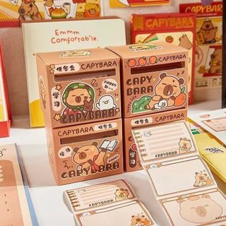 Nhãn dán capybara - 1 hộp 256 tờ