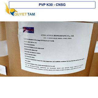 PVP K30 (Povidone K30 - POLYVINYLPYRROLIDONE) giá sỉ