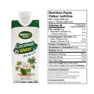 Nước Dừa Tươi Renso 500ml