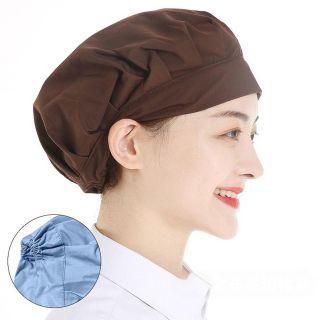 Mũ đầu bếp , mũ trùm tóc cho nhân viên cấp dưỡng [Mũ bếp Nhã Sơn]