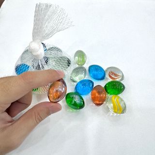sỏi thuỷ tinh hình trang trí cây cảnh, hồ cá, sân vườn