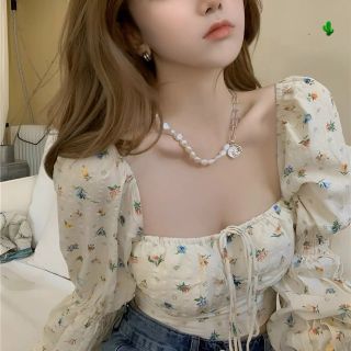 ÁO HOA NHÍ NHÚN CÓ BRA - LÊ PHƯƠNG BOUTIQUE