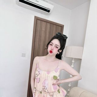 Đồ bộ đùi dây latin thiết kế bèo