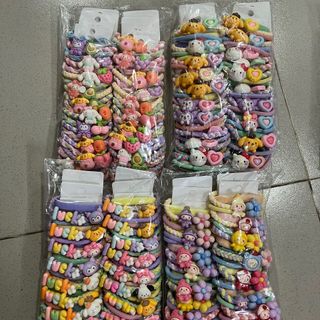 Thun cột tóc hình thú đủ kiểu(lốc)