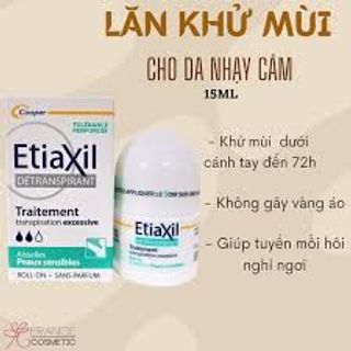 LĂN KHỬ MÙI ĐẶC TRỊ HÔI NÁCH ETIAXIL MÀU XANH CHO DA NHẠY CẢM 15M. giá sỉ