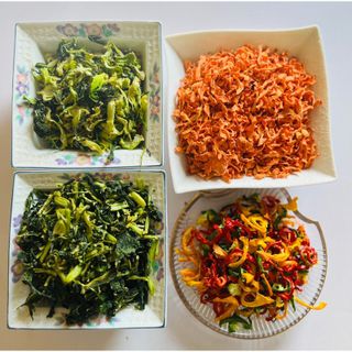 Cà rốt sấy khô, rau sấy khô dùng ăn kèm mì, pha canh tiện lợi