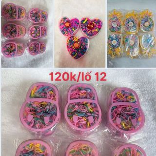 Thun cột tóc tim thơm hình thú(lố 12)