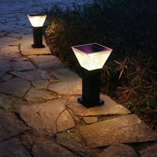Đèn trụ sân vườn mẫu vuông size 40cm NLMT Chính Hãng Mifidi Solar, Giá sỉ cực tốt dành cho Quý Đại Lý của Mifidi Sỉ/Đại Lý chỉ từ 5 Bộ