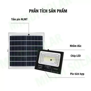 Đèn pha báo pin 200W NLMT sáng vàng Chính Hãng Mifidi Solar, Giá sỉ cực tốt dành cho Quý Đại Lý của Mifidi Sỉ/Đại Lý chỉ từ 5 Bộ