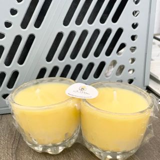 Hộp 12 ly nến bơ Organic múi đào - giá sỉ - giá bán buôn