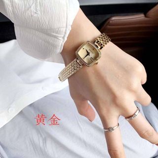 ĐỒNG HỒ NỮ THỜI TRANG GU CII MẶT VUÔNG SIZE MINI 1