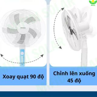 Quạt đứng đuổi muỗi mã MF218 Chính Hãng Mifidi Solar, Giá sỉ cực tốt dành cho Quý Đại Lý của Mifidi Sỉ/Đại Lý chỉ từ 5 Bộ
