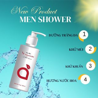 Sữa tắm nam V- naturecare chiết xuất 100% từ thiên nhiên hương nước hoa an toàn cho da