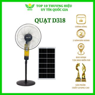 Quạt đứng mã D318 Chính Hãng Mifidi Solar, Giá sỉ cực tốt dành cho Quý Đại Lý của Mifidi Sỉ/Đại Lý chỉ từ 5 Bộ