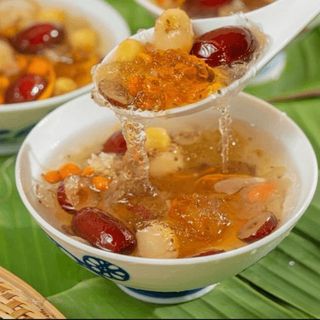 Set chè dưỡng nhan, set nấu chè dưỡng nhan tuyết yến 14 vị thượng hạng, có đông trùng - CTB766