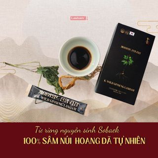 NƯỚC SÂM HOANG DÃ CÔ ĐẶC LASHAM HÀN QUỐC (Nước Cao Hắc sâm núi hoang dã)