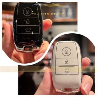 ỐP Chìa Khóa KIA Seltos, Sonet Sorento- Loại 3 Nút Thông Minh Chất Liệu TPU Chống Xước Bảo Vệ Chìa Khóa