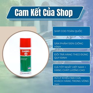 Chai Xịt Tẩy Băng Keo, Tẩy Băng Dính, Nhựa Đường Chính Hãng CAMEL 450ml - làm sạch ô tô xe máy- Kim Huệ Yêu